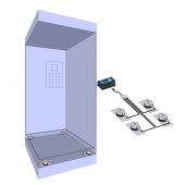 Felvonó mérlegkészlet: fülke